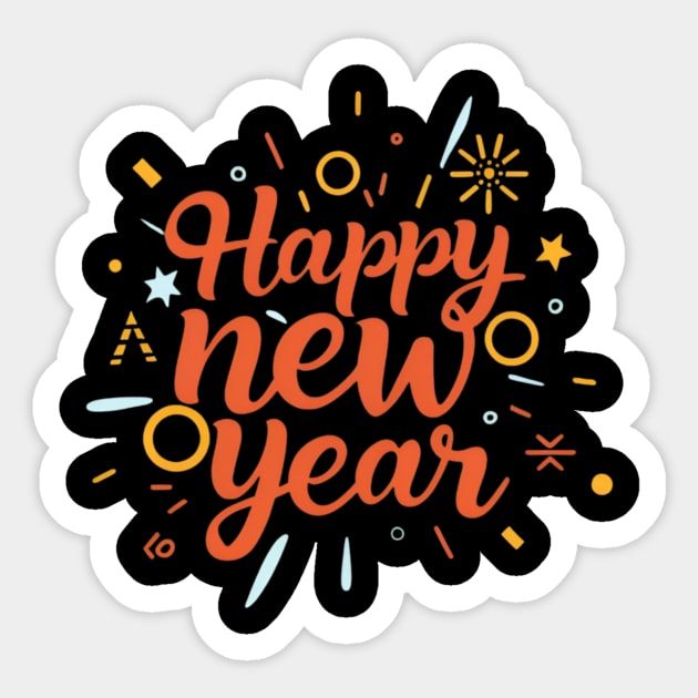 Happy New Year Sticker by Pixy Official